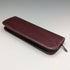 1959 British Vintage Yard O Red Sterling Silver Propulsion Pencil with leather pen case